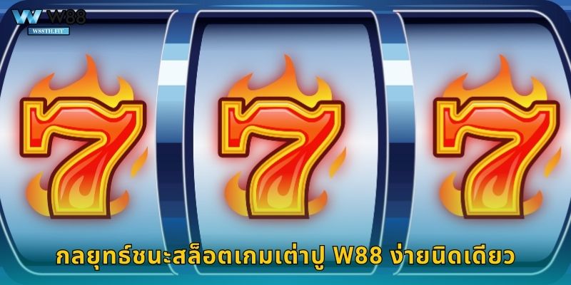 กลยุทธ์ชนะสล็อตเกมเต่าปู W88 ง่ายนิดเดียว